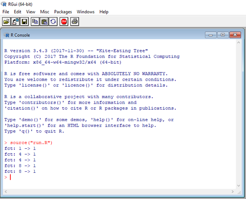 Figure 11. After R finished computation